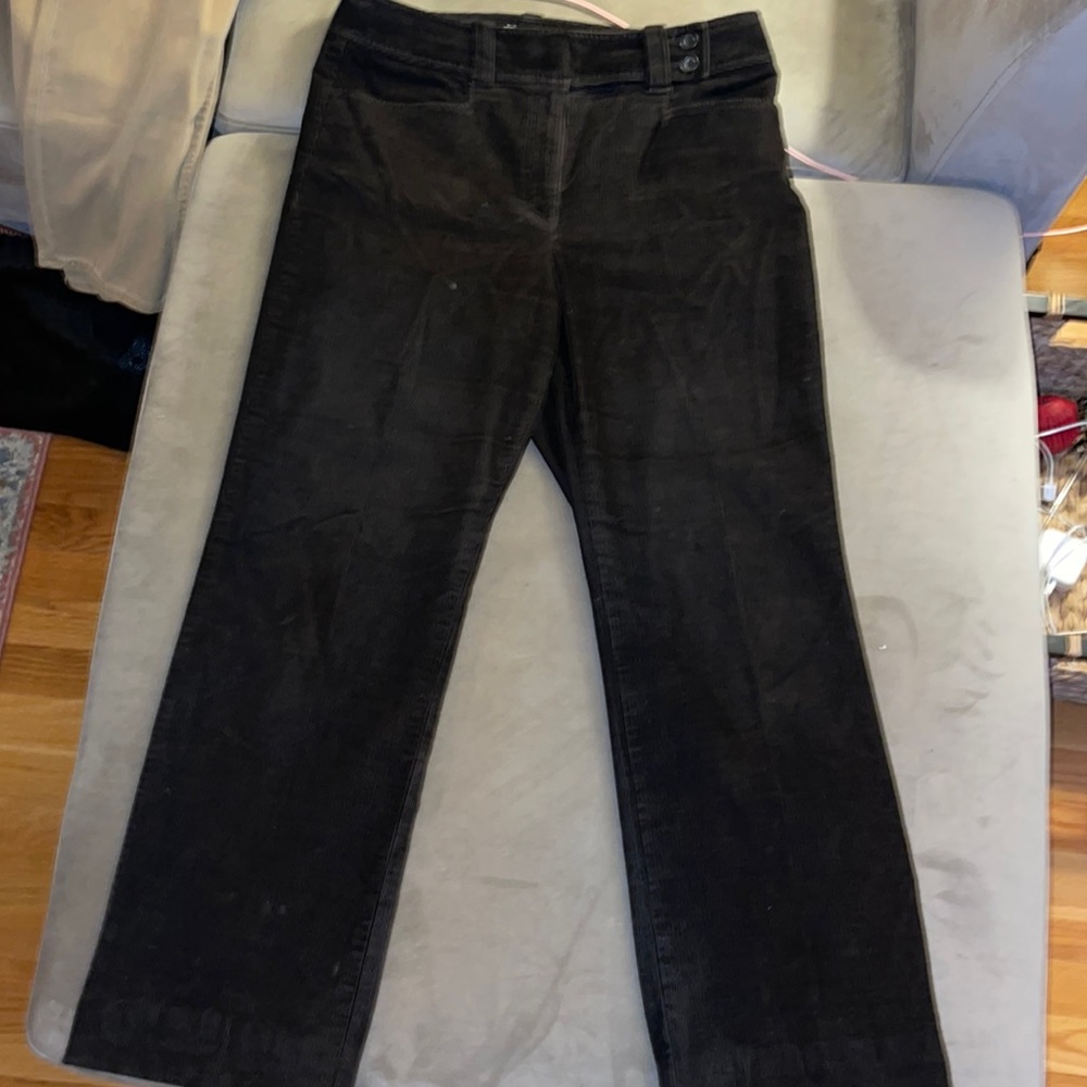Dark Brown Corduroy Talbots Size 10